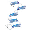 Boone Flying Fish Daisy Chain 4" Blue - 5 Baits w/ Hook (BOO55620)