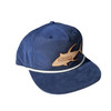 Alltackle Hat - Yellowfin Tuna Leather Patch - Blue