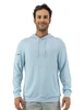 Marlin Hook Helm LS Performance Hoodie - Light Blue