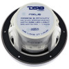 DS18 HYDRO 6.5" 2-Way Marine Speakers w\/RGB LED Lights 300W - White