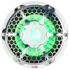 DS18 HYDRO 10" Subwoofer w\/RGB Lights - 600W - White