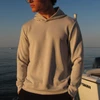 Marlin Hook Tracks LS Hoodie - Platinum White