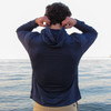 Marlin Hook Helm LS Performance Hoodie - Navy
