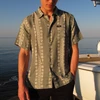 Marlin Hook Patto Button Down Shirt - Olive
