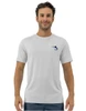 Marlin Hook Hybrid SS Performance Shirt - White