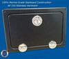 Deep Blue Marine "Bloomberg Mini Mike" Glove Box - Locking - Black