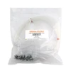 Aqua-Clear Single Leader Rig, Hookless Leader, 50 pc
