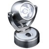 Lunasea Wall Mount LED Light w\/Touch Dimming - Warm White\/Brushed Nickel Finish - Rotating Light