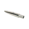 Whitecap 5-1\/2 Degree Rail End (End-Out) - 316 Stainless Steel - 7\/8" Tube O.D.