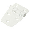 Whitecap Shortside Door Hinge - White Nylon - 1-3\/8" x 2-1\/4"