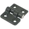 Whitecap Butt Hinge - Black Nylon - 1-1\/2" x 1-3\/8"