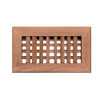 Whitecap Teak Air Conditioning Vent - 9-3\/4" x 5-3\/4" x 1-1\/2"
