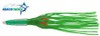 Abaco Green Machete Rigged 9 inch
