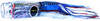 Black Bart Brazil Pro Jet Lure Blue/White