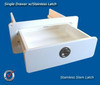 Deep Blue Marine Single Drawer Black - 2-4 weeks lead time