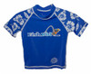 Fish Kid Rashguard Aloha Blue XS