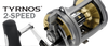 Shimano Tyrnos Two Speed Reel TYR30II