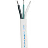 Ancor White Triplex Cable - 16\/3 AWG - Flat - 250'
