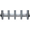 Tigress 5 Rod Aluminum Transom Mount Rod Holder - 35"