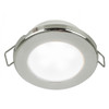 Hella Marine EuroLED 75 3" Round Spring Mount Down Light - White LED - Stainless Steel Rim - 24V