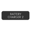 Blue SeaLarge Format Label - "Battery Charger 2"