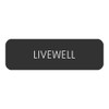 Blue SeaLarge Format Label - "Livewell"
