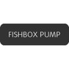 Blue Sea Large Format Label - "Fishbox Pump"