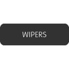Blue Sea Large Format Label - "Wipers"