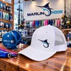 Marlin Hook Trucker Hat - White (MH112W)