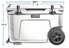 Yeti Haul Cooler 45 Quarts White