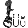 RAM Mount U-Bolt ATV\/UTV Strap w\/Double Socket Arm and 1\/4 -20 Mounting Bolt Base