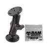 RAM Mount Double Socket Arm f\/Garmin Marine Fixed Mount GPS 1"