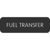 Blue Sea Large Format Label - "Fuel Transfer"