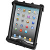 RAM Mount Tab-Lock Universal Locking Cradle f\/Apple iPad w\/LifeProof & Lifedge Cases