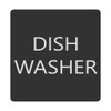 Blue Sea 6520-0138 Square Format Dish Washer Label