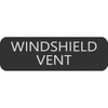 Blue Sea 8063-0522 Large Format Windshield Vent Label
