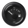 VDO Marine 2-1\/16" (52MM) Viewline Fuel Level Gauge Empty\/Full - 8-32V - 240-33.5 OHM - Black Dial  Round Bezel