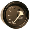 VDO Cockpit Marine Trim Gauge - f\/Evinrude and Johnson Engines - Black Dial\/Bezel
