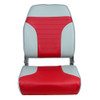 Springfield High Back Multi-Color Folding Seat - Red\/Grey