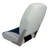 Springfield High Back Multi-Color Folding Seat - Blue\/Grey