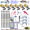 Alltackle Tuna Package - 2 x Shimano Tiagra 50/4 x 30 Combos w/ Essential Lures