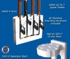 Deep Blue Marine Speargun Rack - 4 Guns for Robb Allen Spearguns