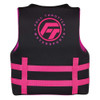 Full Throttle Youth Rapid-Dry Life Jacket - Pink\/Black