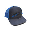 Latline™ Fishing Hat - Logo - Charcoal/Sky Blue
