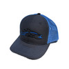 Latline™ Fishing Hat - Logo - Charcoal/Sky Blue