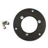 Lopolight Circular Baseplate f\/Horizontal Mount Lights - Aluminum - Black