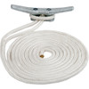Sea-Dog Double Braided Nylon Dock Line - 5\/8" x 25 - White