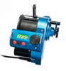 Lindgren Pitman SV-1200 Billet Electric Reel -Blue with Nylon Spool