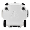 LAKA Coolers 30 Qt Cooler w\/Telescoping Handle  Wheels - White