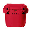 LAKA Coolers 30 Qt Cooler w\/Telescoping Handle  Wheels - Red
